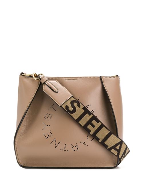 Shoulder bag with perforated logo Stella Mc Cartney | 700073W85422800